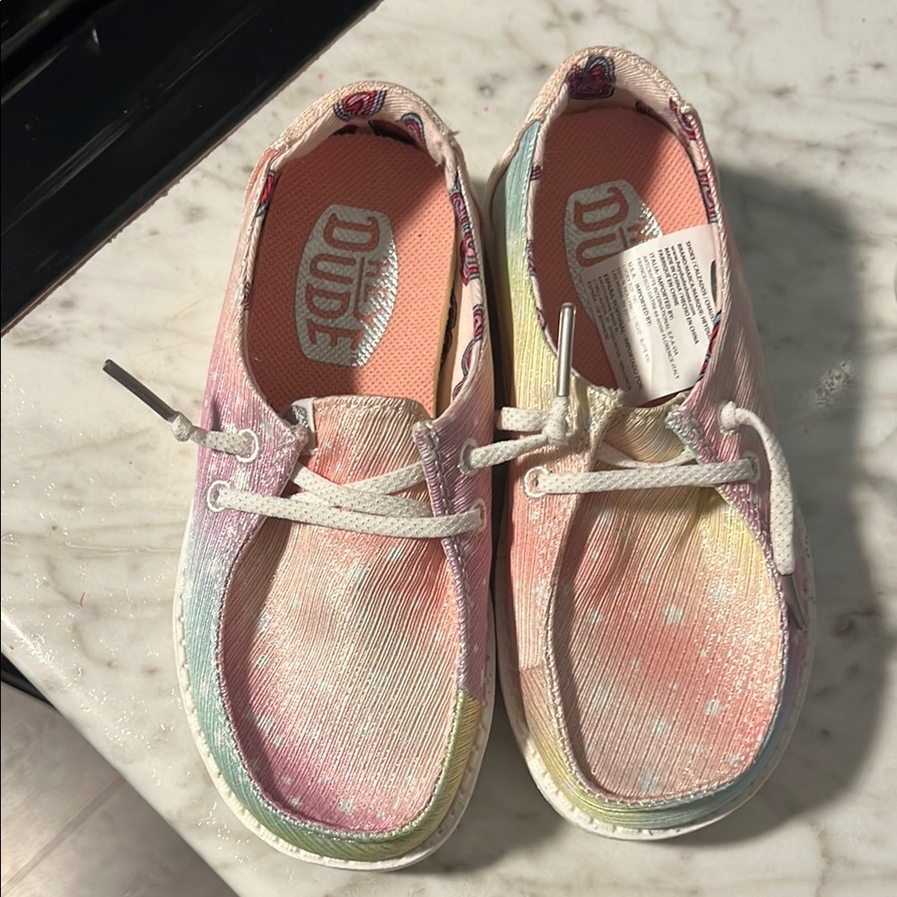 Hey Dude Kids Shoes - Multicolor Pastel